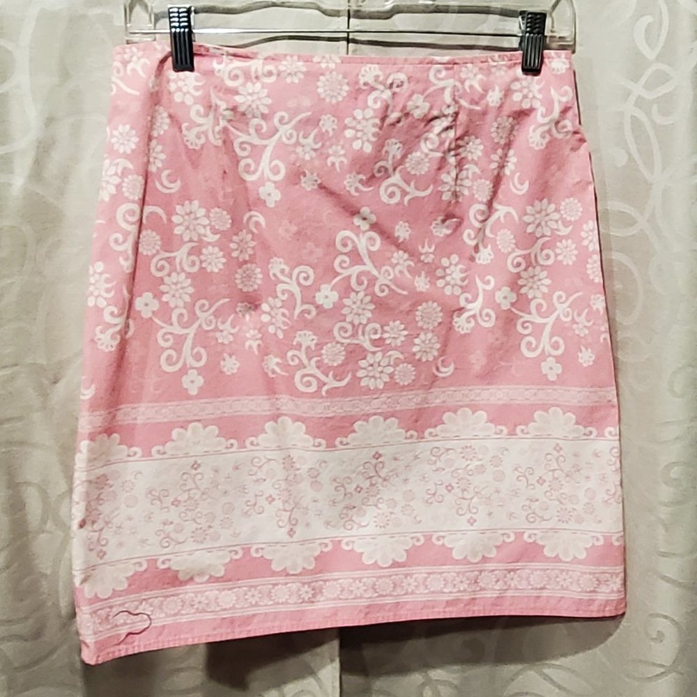 Pretty Pink Pattern Skirt